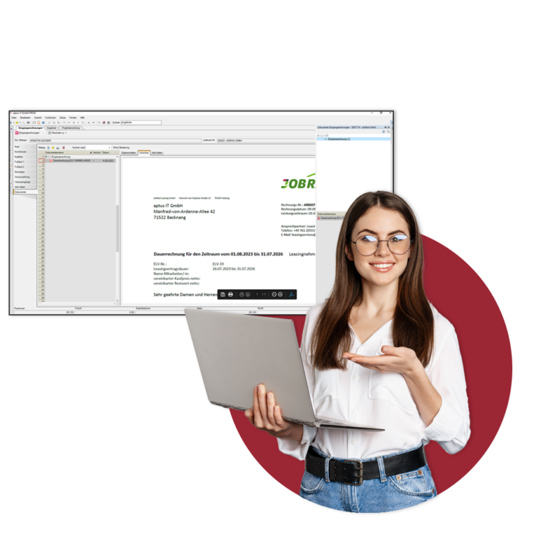 DMS direkt im ERP - Alles in einem System mit aERP