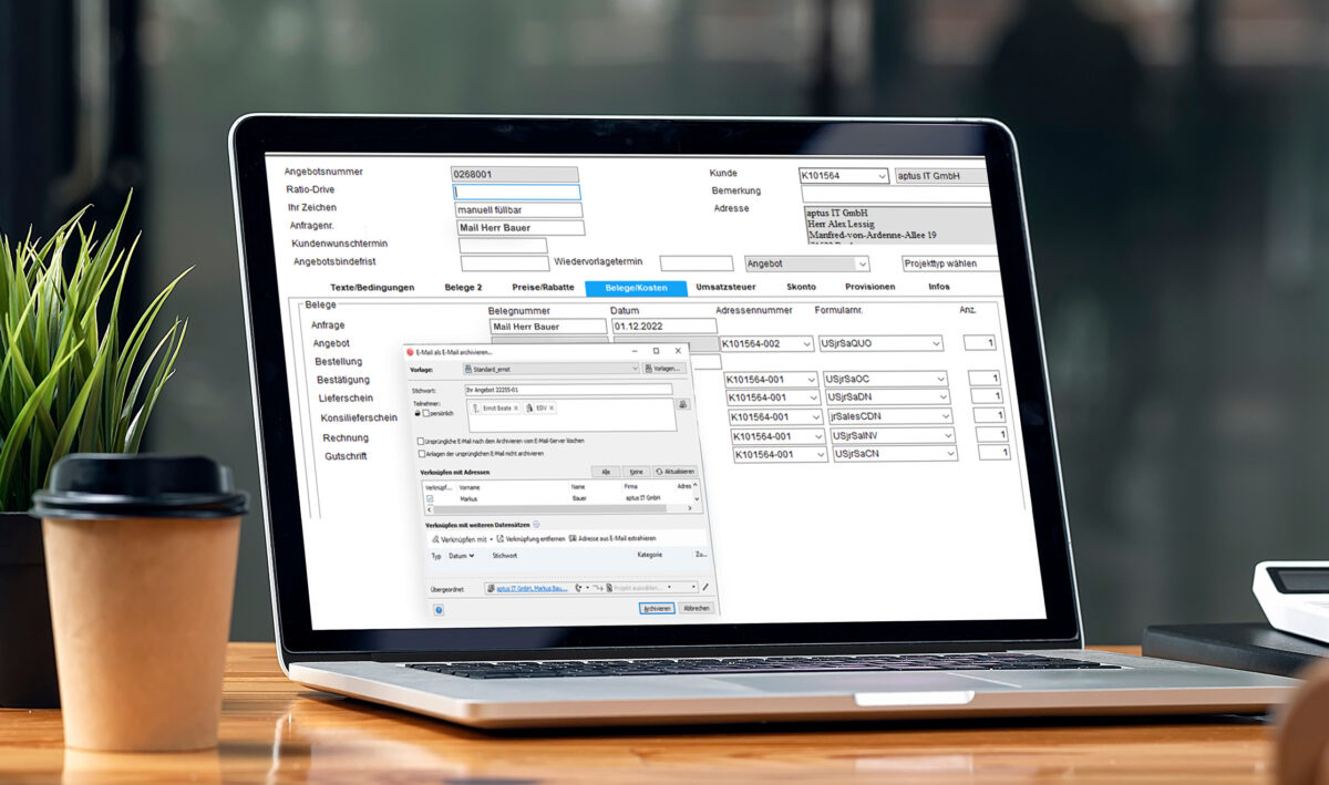 Kinderleicht Angebote in Infor COM generieren
